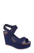 Women's Vince Camuto Vessinta Platform Wedge M - Blue