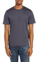 Men's Nordstrom Men's Shop Tech-smart Crewneck T-shirt - Black
