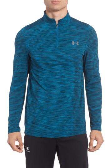 Men's Under Armour Threadborne Seamless Quarter Zip Pullover - None