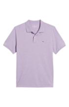Men's Vineyard Vines Fit Pique Polo, Size Small - Purple
