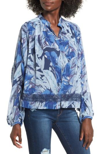 Women's Tularosa Nina Peasant Blouse - Blue