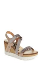 Women's Otbt Wavey Wedge Sandal .5 M - Metallic