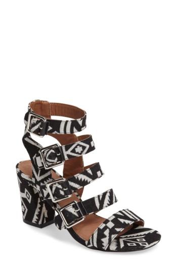 Women's Topshop Natasha Cage Sandal .5us / 37eu - Black