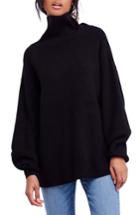 Women's Free People Knit Tunic - Black