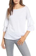 Women's Ten Sixty Sherman Ruffle Sleeve Tee - White