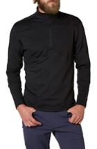 Men's Helly Hansen Hh Lifa Quarter Zip Pullover - Black