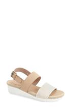 Women's Eileen Fisher 'sally' Platform Sandal M - Beige