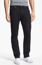 Men's Levi's 513(tm) Slim Straight Leg Jeans X 30 - Black