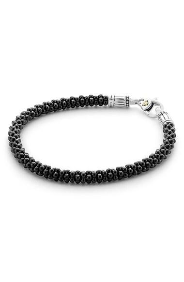 Women's Lagos 'black & White Caviar' Bracelet