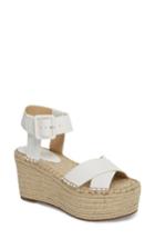 Women's Marc Fisher Ltd 'randall' Platform Wedge M - White