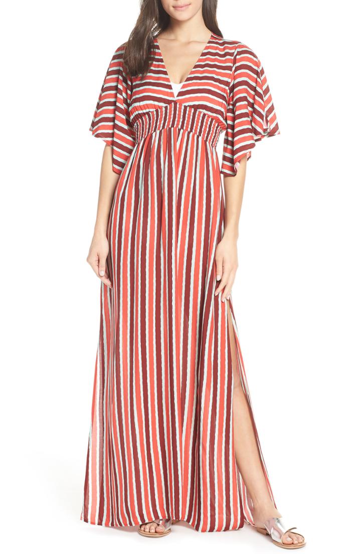 Women's Maaji Morning Glam Cover-up Maxi Dress - Red