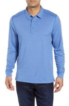 Men's Cutter & Buck Matthew Drytec Long Sleeve Polo, Size - Red