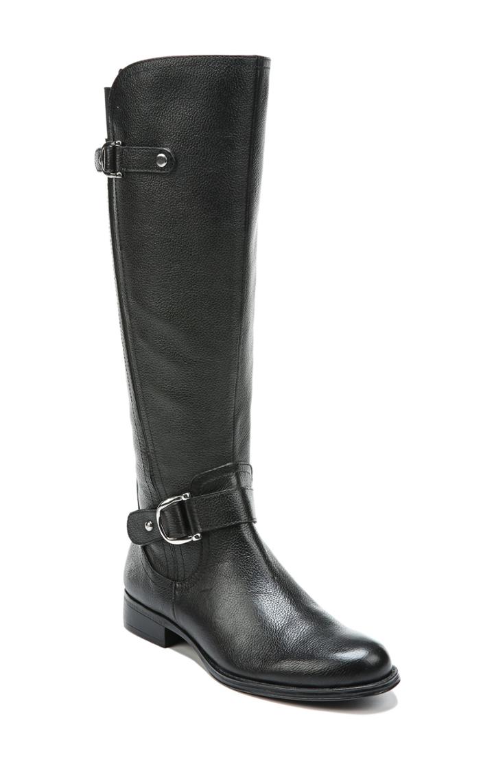 Women's Naturalizer Jenelle Boot, Size 7.5 Regular Calf W - Black