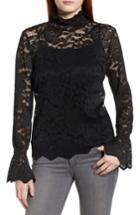Women's Everleigh Stretch Lace Top - Black