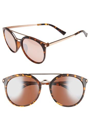Women's Bp. 55mm Mirrored Sunglasses - Tort/ Rose Gold