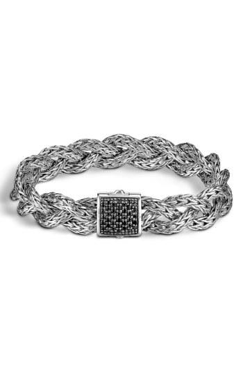 Women's John Hardy 'braided Chain' Semiprecious Stone Bracelet