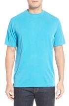 Men's Bugatchi Crewneck T-shirt - Blue/green