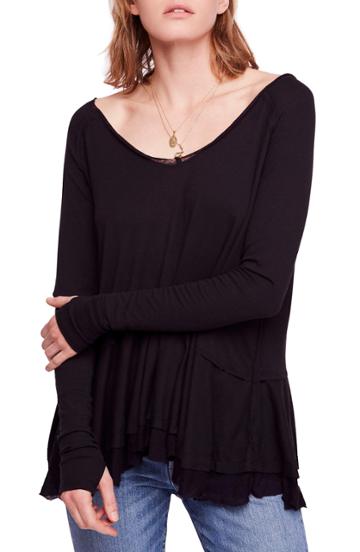 Women's 7 For All Mankind Velvet Top