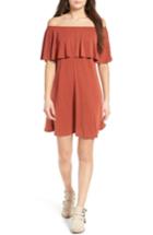 Women's Bp. Off The Shoulder Ruffle Dress