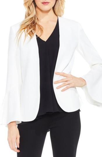 Women's Vince Camuto Bell Sleeve Blazer - White