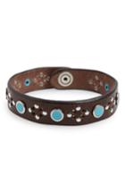 Men's Orciani Wax Studded Bracelet