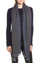 Women's Longchamp Montana Wool Scarf, Size - Grey