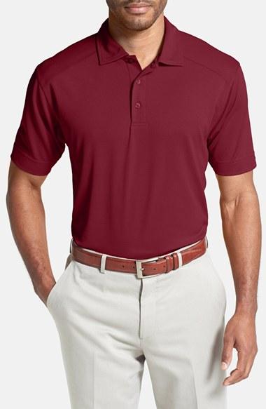 Men's Cutter & Buck 'genre' Drytec Moisture Wicking Polo - Red (online Only)