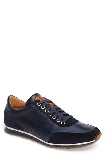 Men's Magnanni Merino Sneaker .5 M - Blue