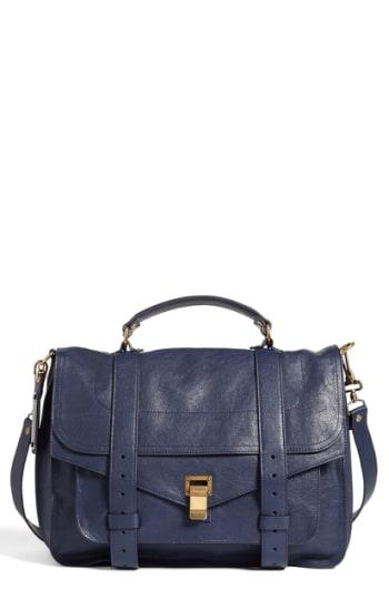 Proenza Schouler 'large Ps1' Satchel - Blue