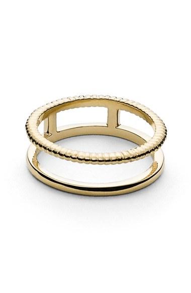 Women's Shinola Coin Edge Ring