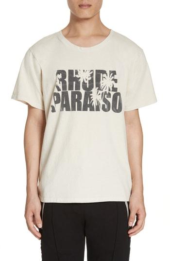 Men's Rhude Season Graphic T-shirt - White