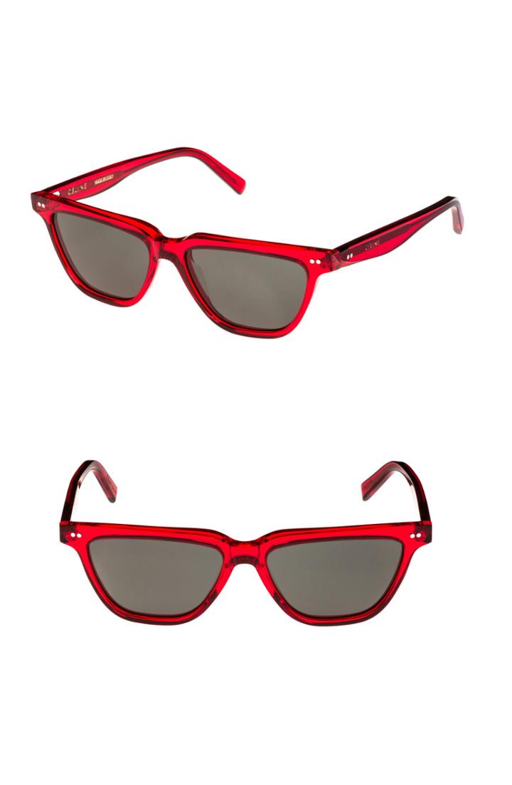 Women's Celine 53mm Rectangular Sunglasses -