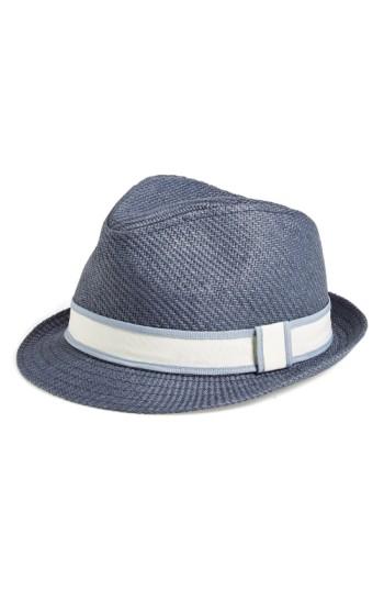 Men's Goorin Killian Fedora /x-large - Blue