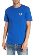 Men's True Religion Silver Buddha T-shirt, Size - Blue