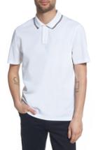 Men's Vince Fit Polo, Size Small - White