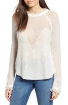 Women's Moon River Fringed Sweater - Ivory