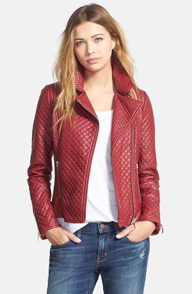Stella + Lorenzo Faux Leather Jacket