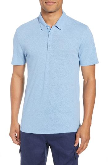 Men's Vince Slim Fit Polo, Size - Blue