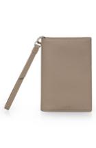 Allsaints Fetch Passport Holder - Brown