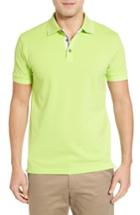 Men's Bobby Jones Solid Pique Golf Polo - Green