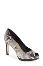Women's Via Spiga 'brandy' Peep Toe Pump