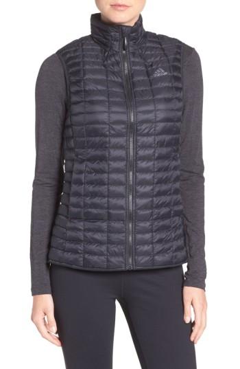 Women's Adidas 'flyloft' Insulated Vest - Black