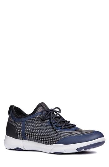 Men's Geox Nebula X 3 Low Top Sneaker Us / 40eu - Blue