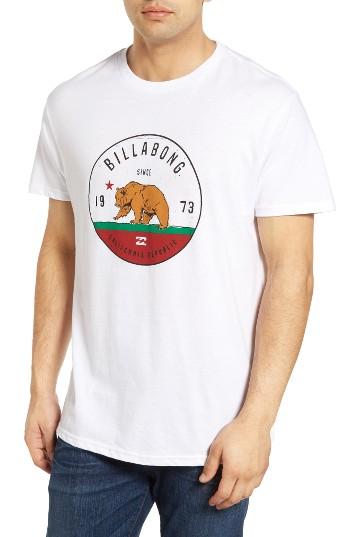 Men's Billabong Grizzly Ca Graphic T-shirt