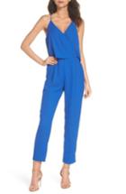 Women's 19 Cooper Deep V-neck Sleeveless Jumpsuit - Blue
