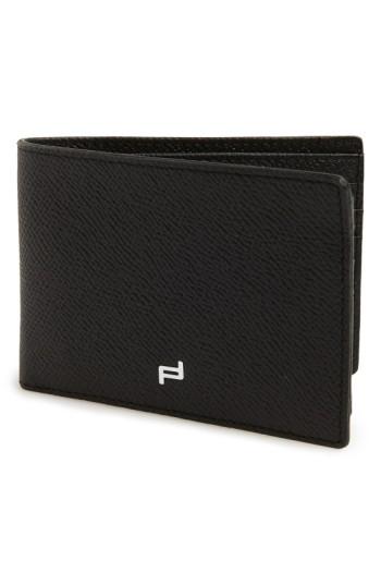 Men's Porsche Design 'fc 3.0' Leather L-fold Wallet - Black