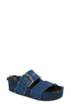 Women's Rag & Bone Evin Slide Sandal Us / 35eu - Blue