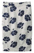 Women's Boden Martha Floral Pencil Skirt - Ivory