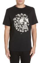 Men's Ps Paul Smith Monkey Skull Graphic T-shirt - Black