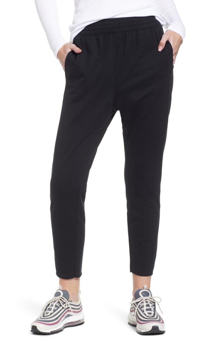 Women's Treasure & Bond Jogger Pants, Size - Black